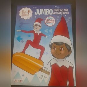 New Elf on the Shelf Coloring and Activity Book